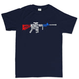 A Well Regulated Militia Rifle Men's T-shirt Style001