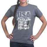 Ladies USA Freedom Tour T-shirt Style001