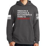 Freedom and Fatherhood Hoodie Style001