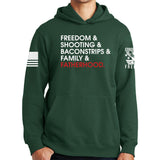 Freedom and Fatherhood Hoodie Style001