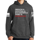 Freedom and Fatherhood Hoodie Style001