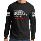 Freedom and Fatherhood Long Sleeve T-shirt