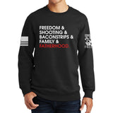 Freedom and Fatherhood Sweatshirt Style001