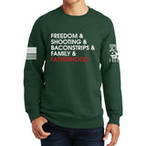 Freedom and Fatherhood Sweatshirt Style001