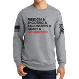 Freedom and Fatherhood Sweatshirt
