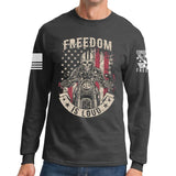 Freedom is Loud Long Sleeve T-shirt Style001