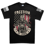 Freedom is Loud Men's T-shirt Style001