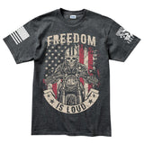 Freedom is Loud Men's T-shirt Style001