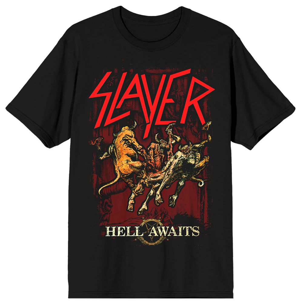 Torn Asunder Hell Awaits Tracklist Tee
