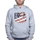 Unisex F**K Yeah American Flag Hoodie Style001