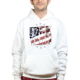 Unisex F**K Yeah American Flag Hoodie Style001