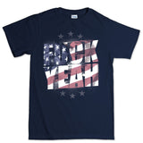 Men's F**K Yeah American Flag T-shirt Style001