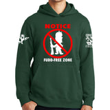 Fudd Free Zone Hoodie Style001