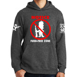 Fudd Free Zone Hoodie Style001