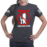 Fudd Free Zone Ladies T-shirt