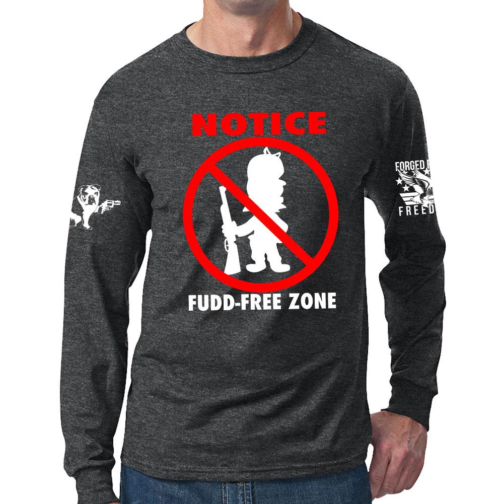 Fudd Free Zone Long Sleeve T-shirt Style001