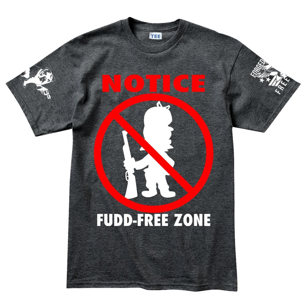 Fudd Free Zone Men's T-shirt Style001