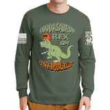 Fuddasaurus Says - 5.56 Is A Poodle Killer Long Sleeve T-shirt Style001