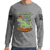 Fuddasaurus Says - Damn Them Assault Rifles Long Sleeve T-shirt