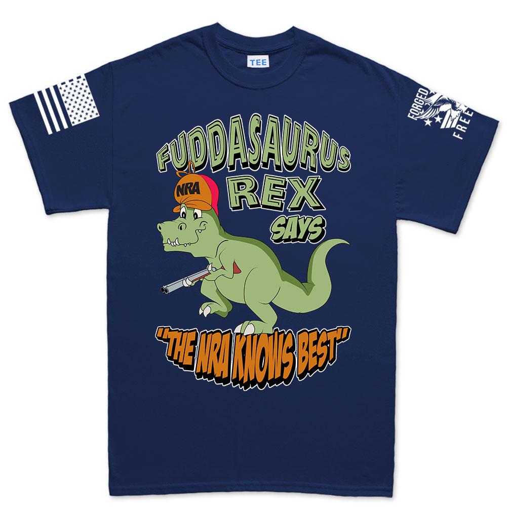 Fuddasaurus Says - The NRA Know's Best Men's T-shirt Style001