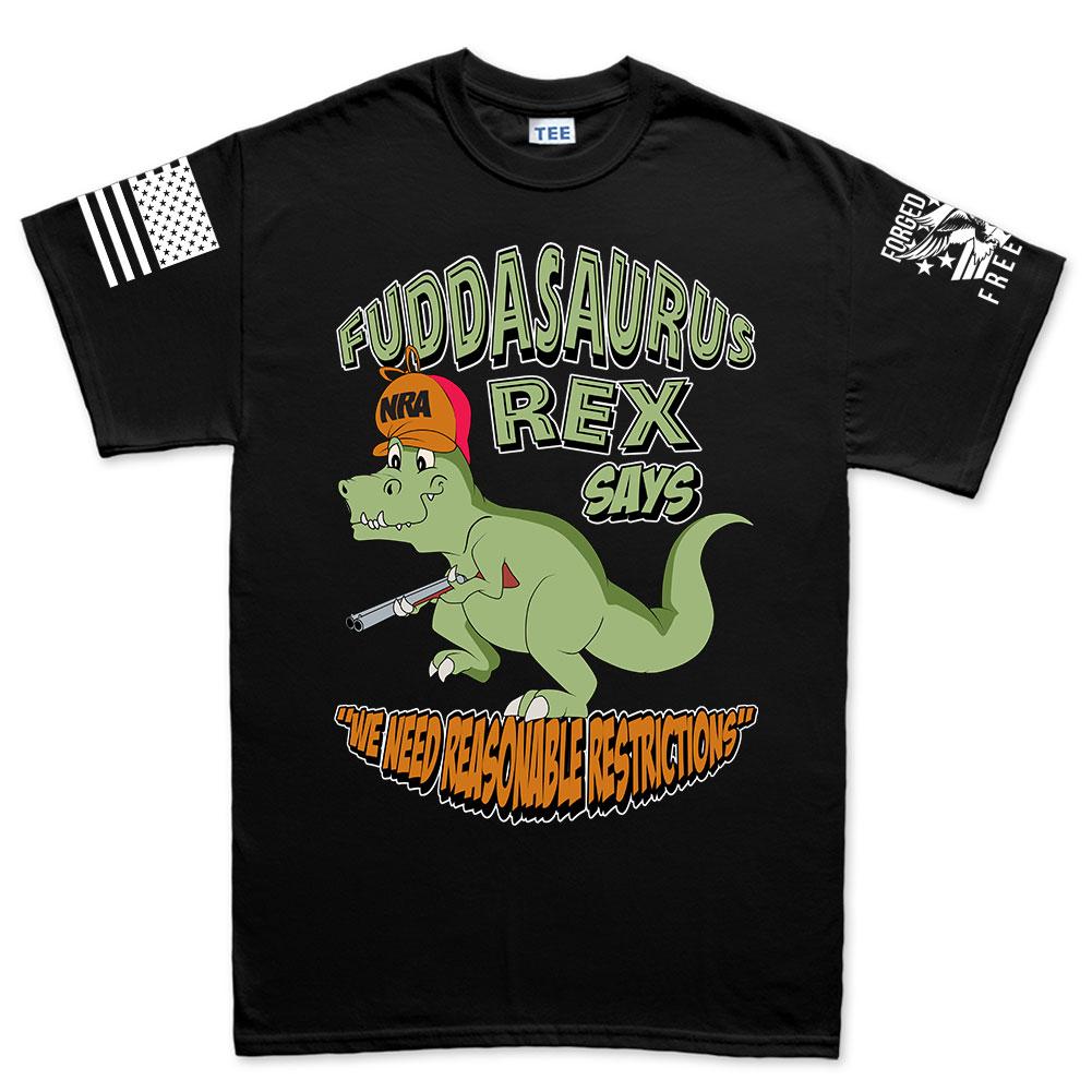 Fuddasaurus Says - We Need Reasonable Restrictions Men's T-shirt