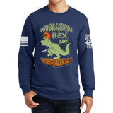 Fuddasaurus Says - Who Needs A Machinegun Sweatshirt