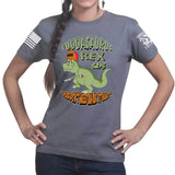 Fuddasaurus Says - Yer Don't Need An AR to Hunt Ladies T-shirt