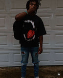 Neniom Vicious Dog Bite 2 Boxy Garment-Dyed Tee Streetwear Y2K