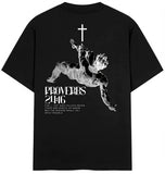 FALLEN MAN Tee Black