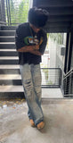 â˜… LIMITED â˜… NENIOM UNEVEN CHARACTERS SHIRT STREETWEAR Y2K