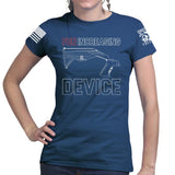 Fun Increasing Device Bump Stock Ladies T-shirt Style001