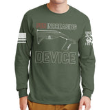 Fun Increasing Device Bump Stock Long Sleeve T-shirt