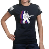 Ladies Funkalicious AK47 Astronaut T-shirt Style001