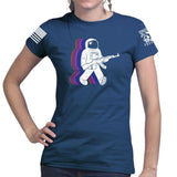 Ladies Funkalicious AK47 Astronaut T-shirt