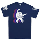 Mens Funkalicious AK47 Astronaut T-shirt Style001