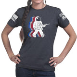 Ladies Funkalicious AR-15 Astronaut T-shirt Style001