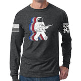 Funkalicious AR-15 Astronaut Long Sleeve T-shirt