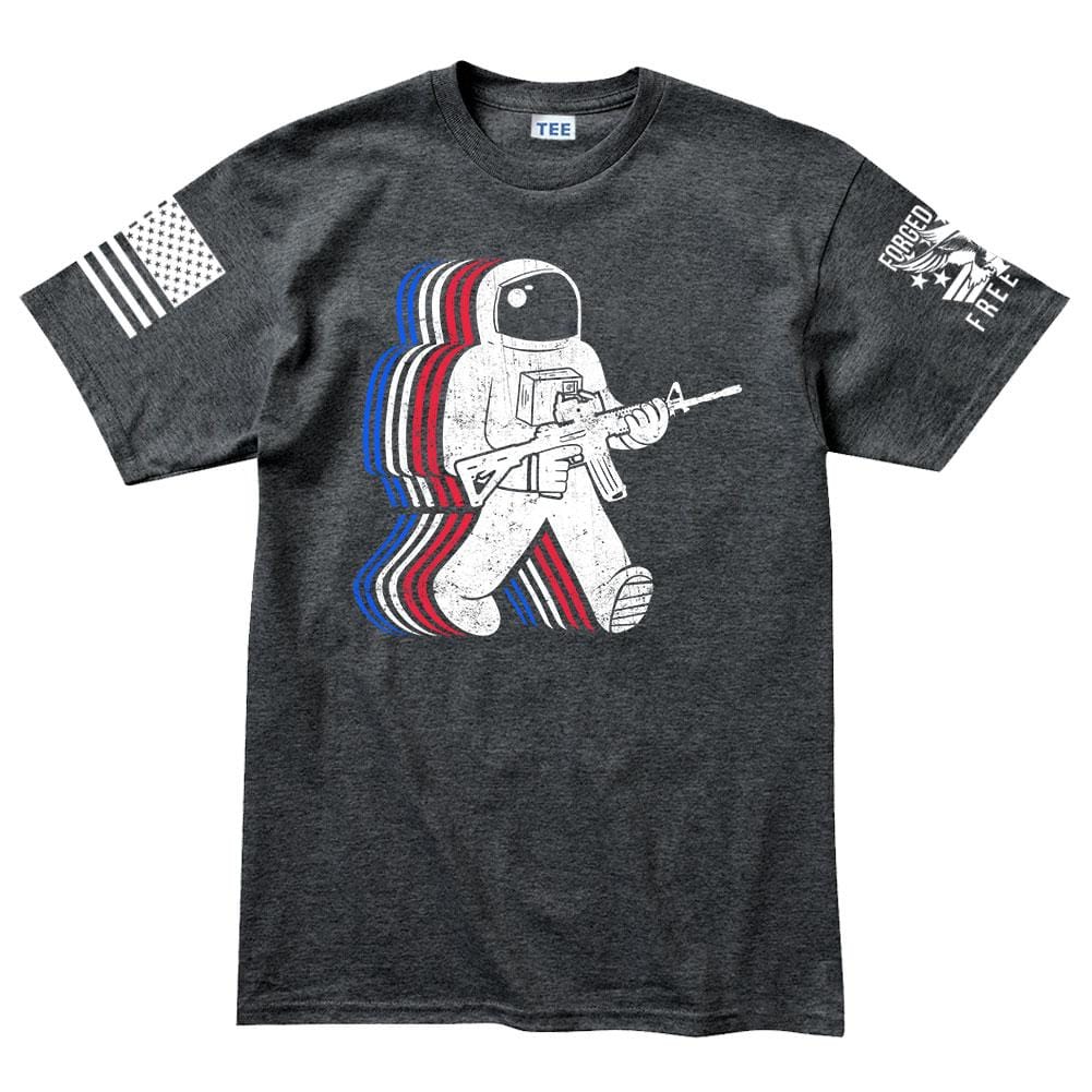 Mens Funkalicious AR-15 Astronaut T-shirt Style001