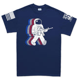 Mens Funkalicious AR-15 Astronaut T-shirt Style001