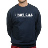 G. A. S. Gun Acquisition Syndrome Mens Sweatshirt Style001