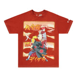 SHIPPUDEN GAARA DEIDARA T SHIRT (RUST)