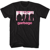 Garbage - Pink Offset - Short Sleeve - Adult - T-Shirt