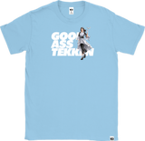 TEKKEN - 'GOOD ASS TEKKEN Jun Kazama' T-Shirt - Light Blue