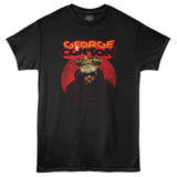 George Clinton - Crown - American Classics - Front Print Black Adult Short Sleeve T-Shirt