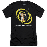 Sword Art Online Kirito & Asuna Circles II Adult Men T-Shirt