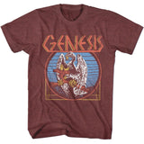 Genesis - Bird - American Classics - Solid Red Adult Short Sleeve T-Shirt