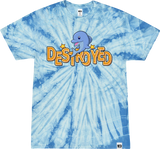 GUILTY GEAR - 'Destroyed May' T-Shirt - Blue Tie Dye