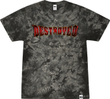 GUILTY GEAR - 'Destroyed' T-Shirt - Black Tie Dye