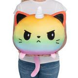 TeeTurtle Giant Moody Kittencorn Plushie