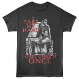 Gladiator - Take My Hand - American Classics - Front Print Smoke Adult Short Sleeve T-Shirt